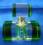 crystal perfume bottle