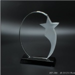 Crystal star trophy