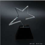 Crystal star trophy