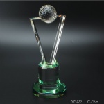 crystal trophy