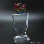 crystal trophy